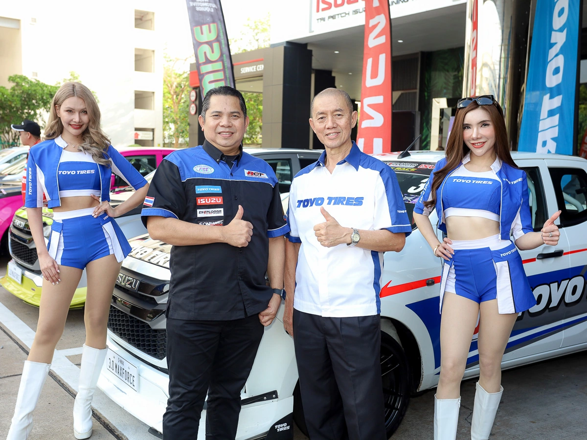 ยาง TOYO TIRES พร้อมระเบิดศึกเจ้าแห่งความเร็ว รายการ TOYO TIRES EXPLORER RACING CAR THAILAND 2025