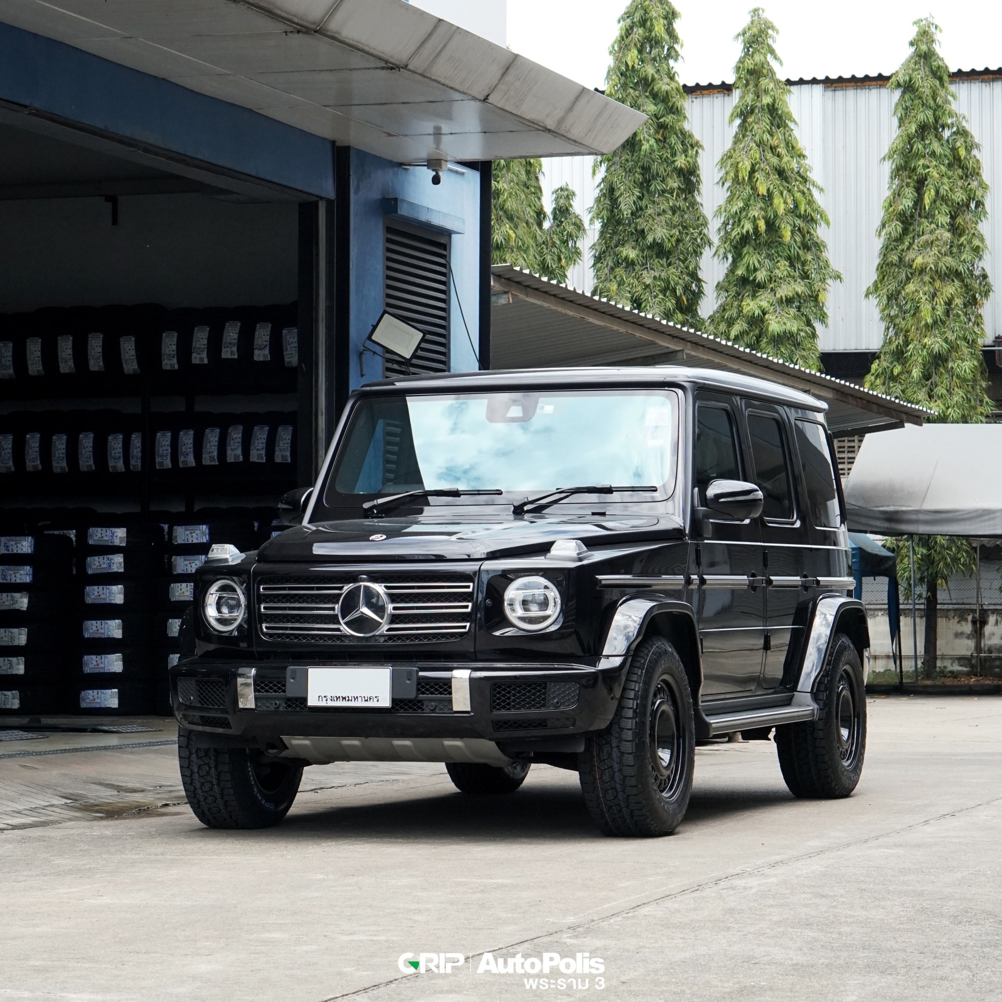 Mercedes-Benz G400d ติดตั้ง Open Country AT3 Black Letter