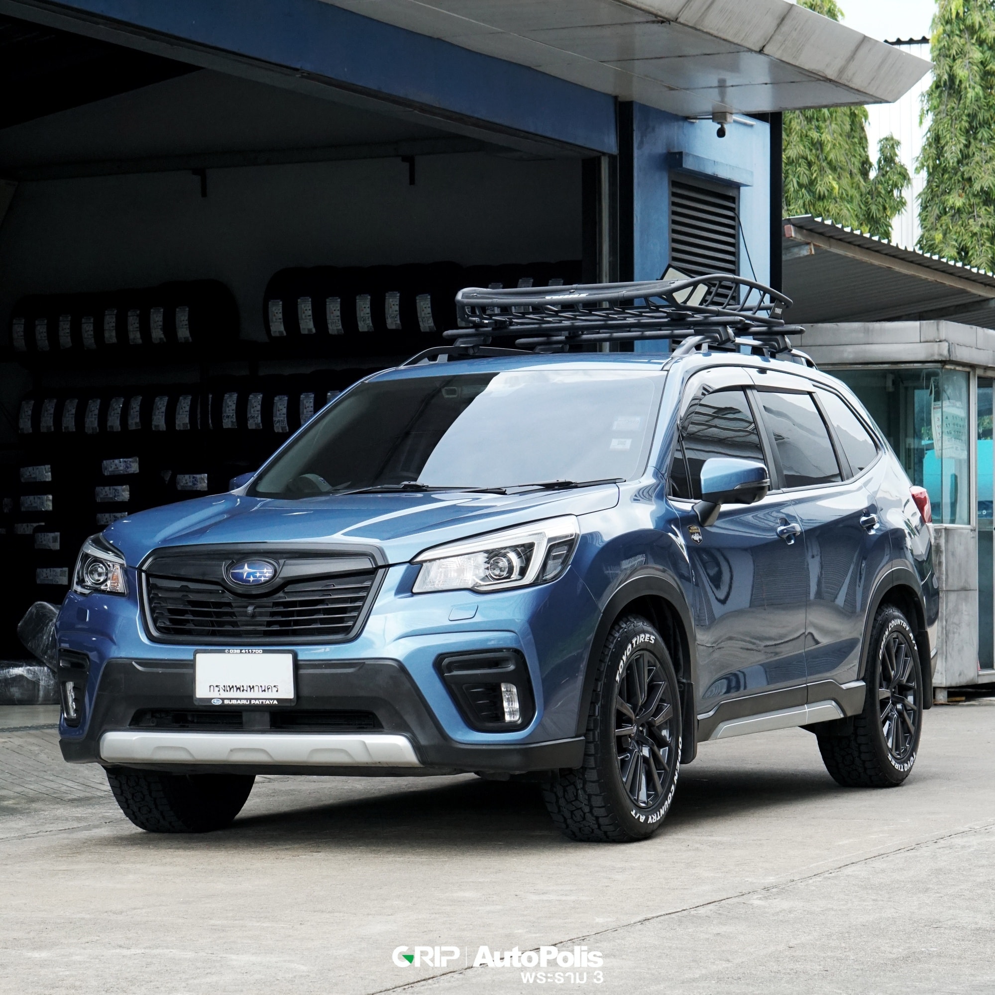 Subaru Forester ติดตั้ง Open Country AT3 White Letter