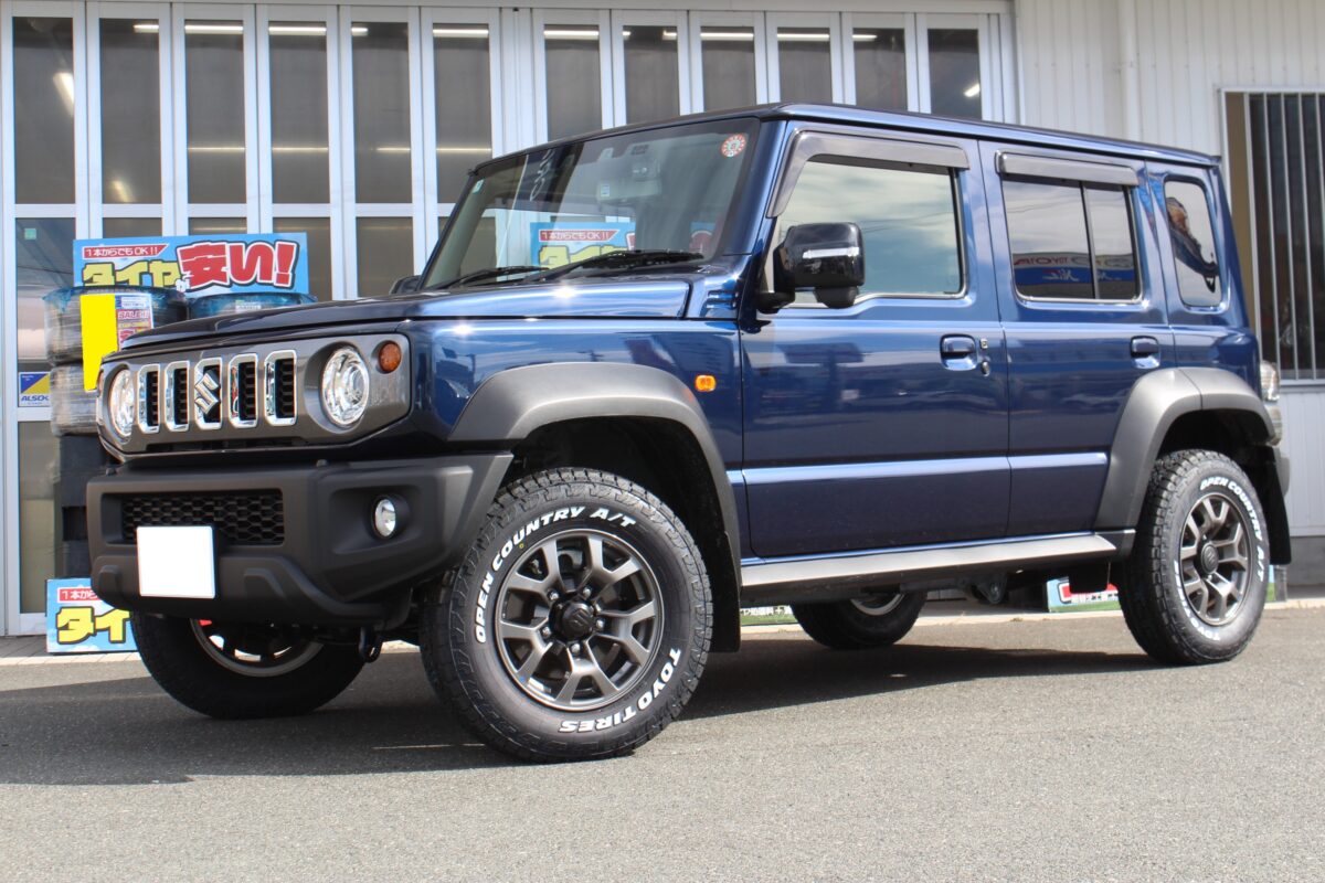 Suzuki Jimny ติดตั้ง  Open Country AT3 White Letter