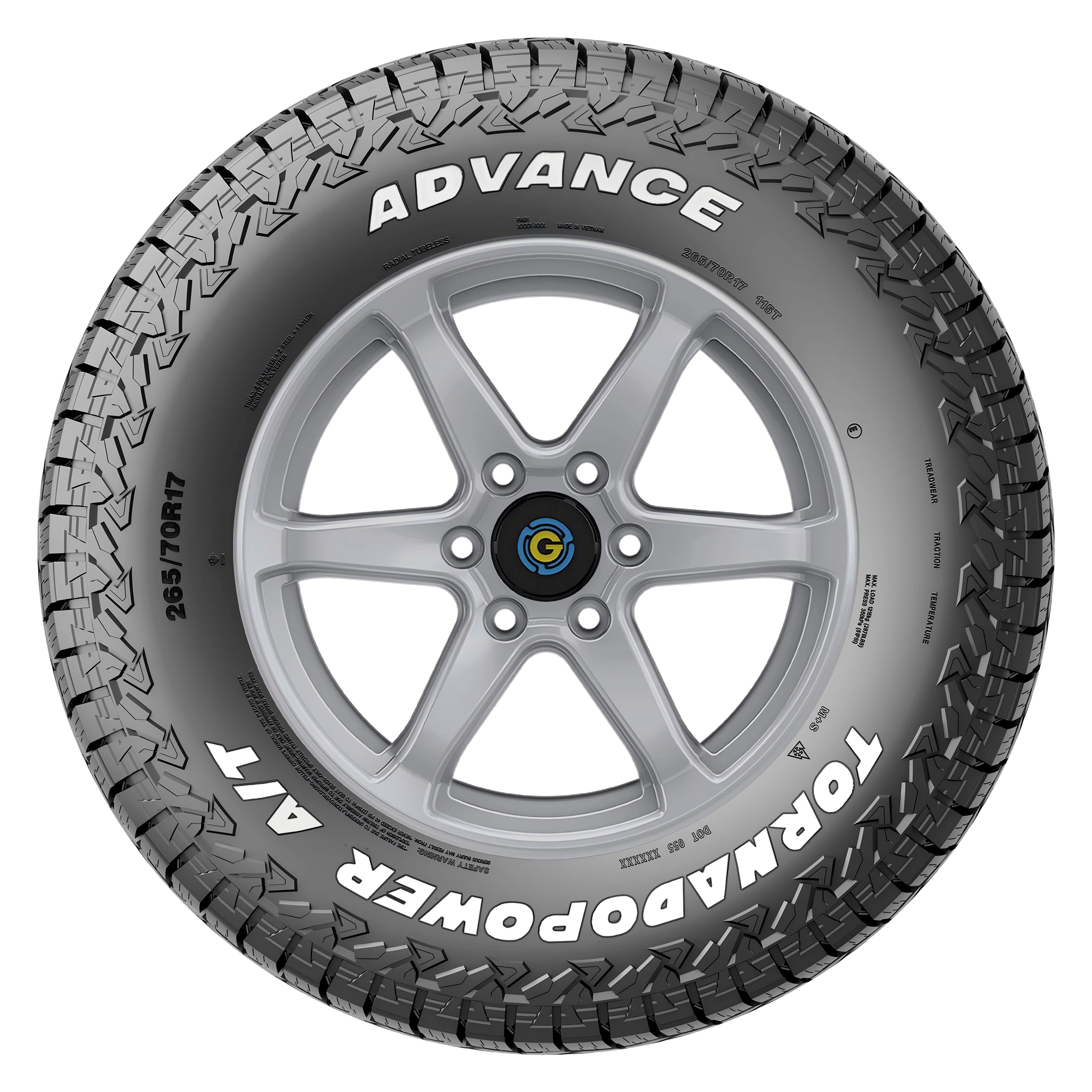 TornadoPower A/T 275/60R20 115T TornadoPower A/T 275/60R20 115T
