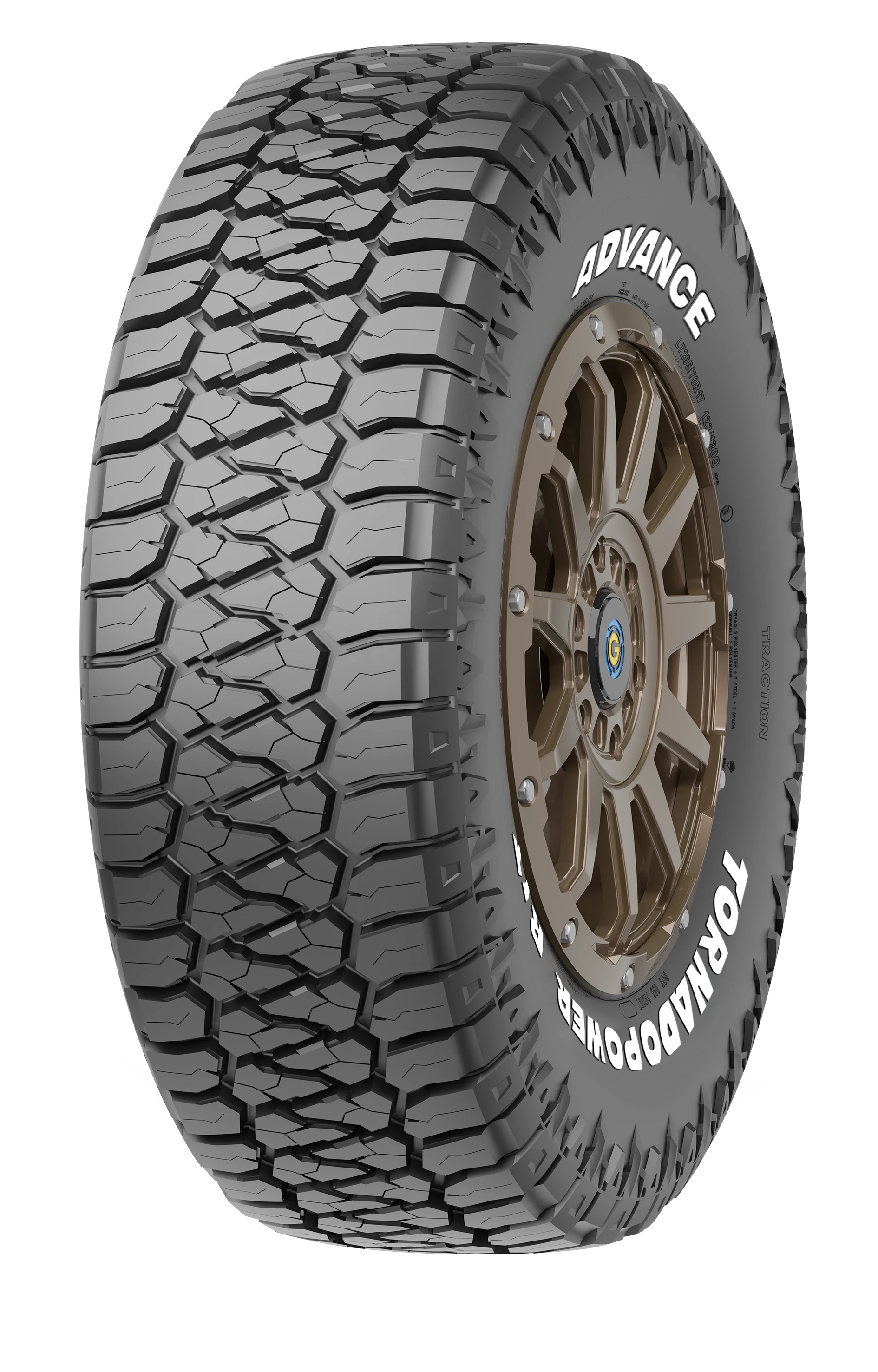 TornadoPower R/T 33/12.5R22 109Q TornadoPower R/T 33/12.5R22 109Q