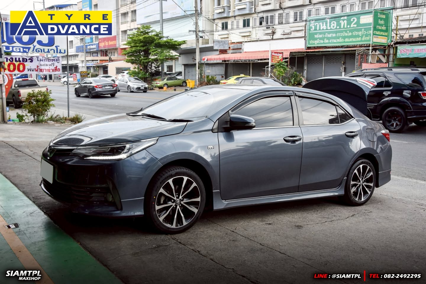 Toyota Altis ติดตั้ง TornadoXtreme TXS01