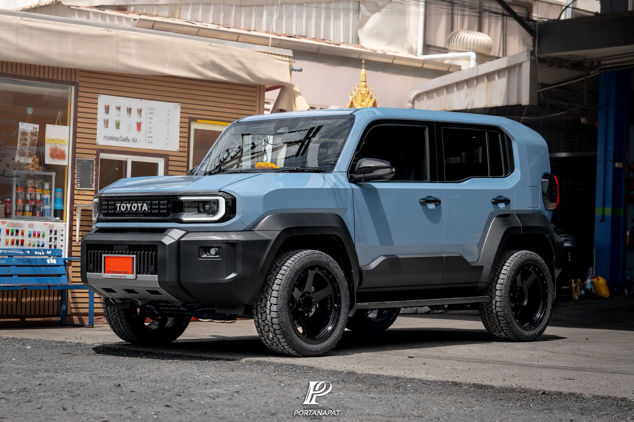Toyota Land Cruiser FJ ติดตั้ง OPEN COUNTRY AT3