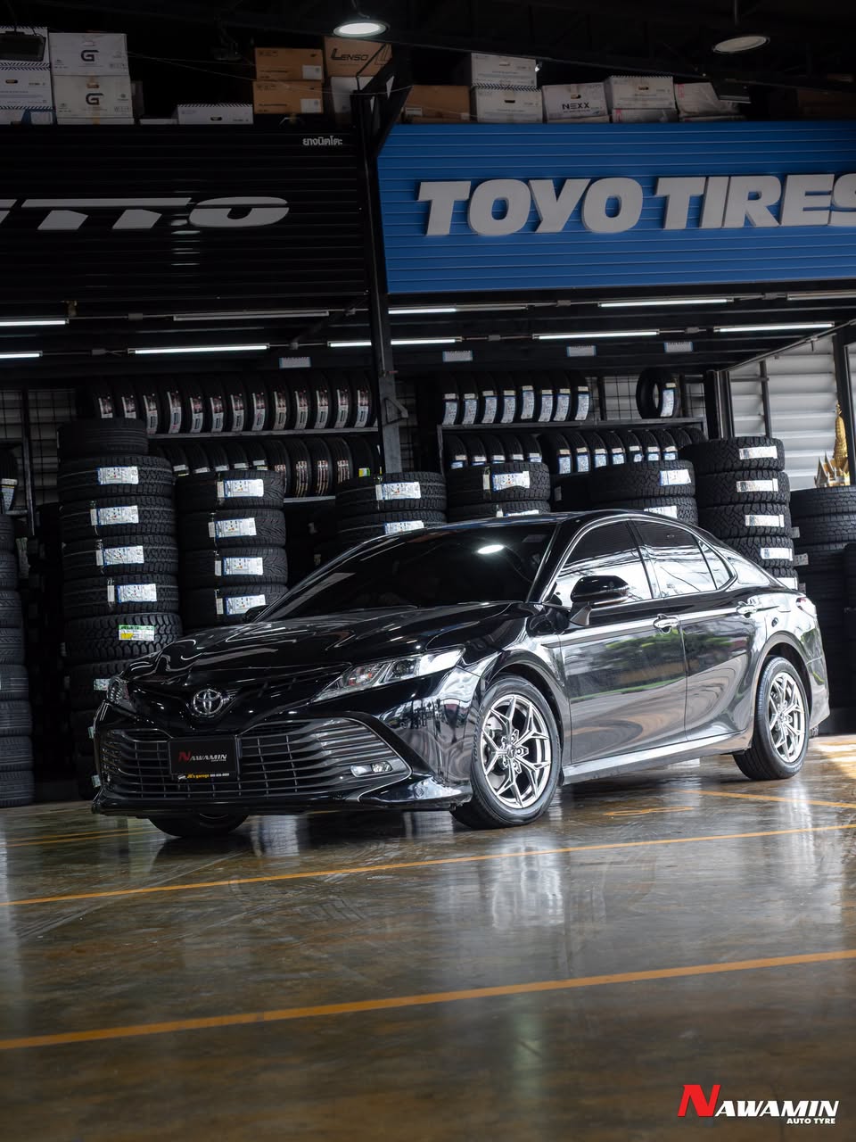 Toyota Camry ติดตั้ง PROXES CR1